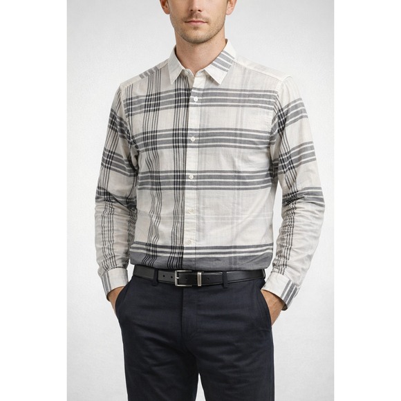 Burberry Other - Burberry Brit Men's Long Sleeve Plaid Button Up Shirt Cotton Size M